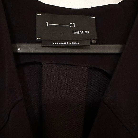 Babaton 1-01 black tailored dress - Picture 4 of 6